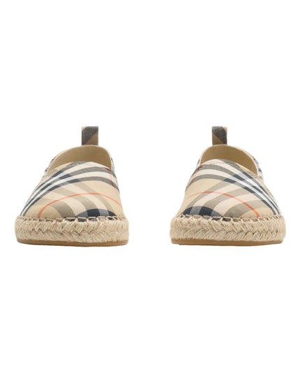 kidsatelier-burberry-Beige-Check-espadrilles