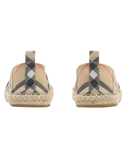 kidsatelier-burberry-Beige-Check-espadrilles