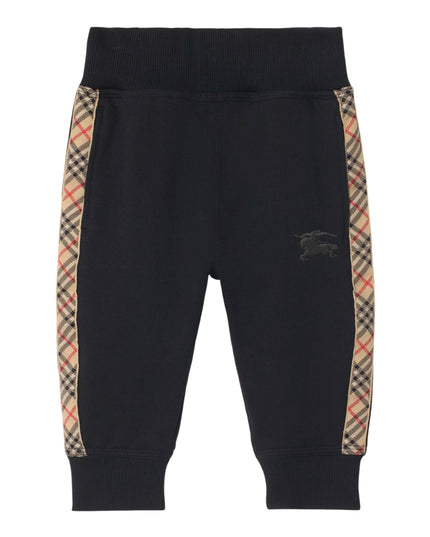 Kidsatelier-burberry-Cotton-jogging-pants-with-check