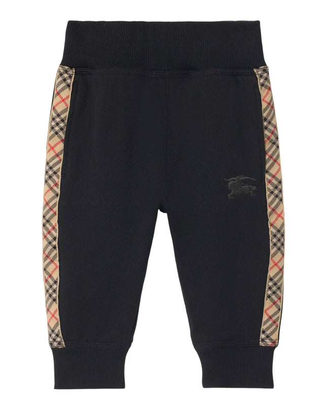 Kidsatelier-burberry-Cotton-jogging-pants-with-check