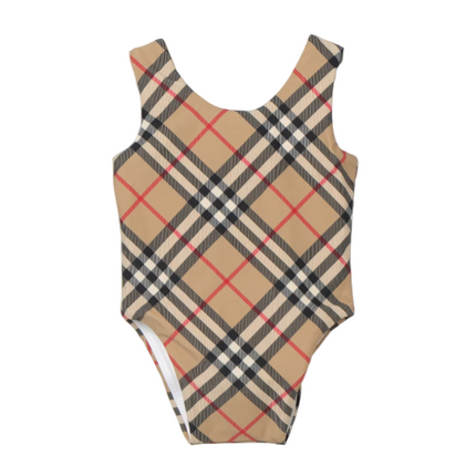 burberry-Beige Vintage Check Swimsuit-8082066-c-ig7-151728-a7028