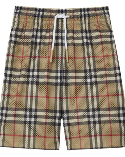 Kids Atelier-Burberry-Vintage Check Pattern Shorts