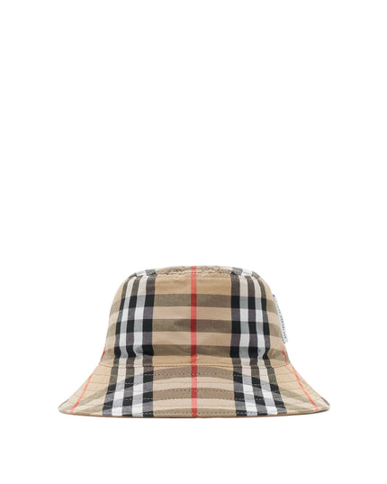 Kids Atelier Burberry Reversible Cotton Bucket Hat