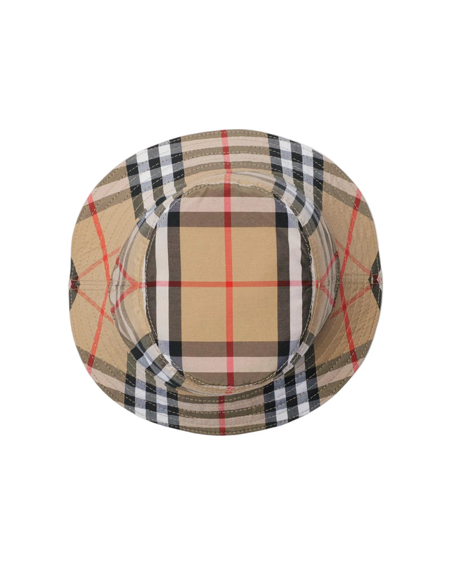 Kids Atelier Burberry Reversible Cotton Bucket Hat