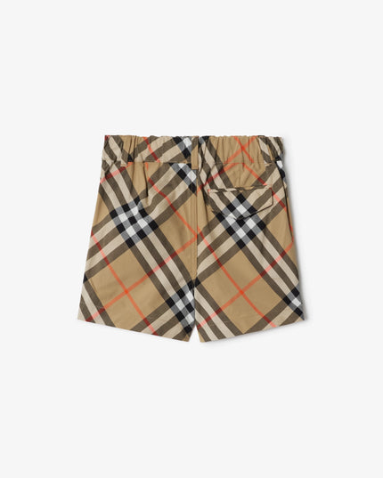 KidsAtelier-Burberry-Check-Cotton-Shorts