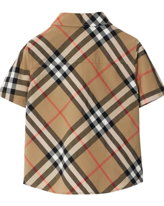 kidsatelier-burberry-Check-Cotton-Shirt