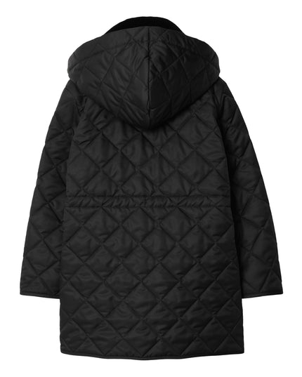 Kids Atelier-Burberry-Black Rowan Coat
