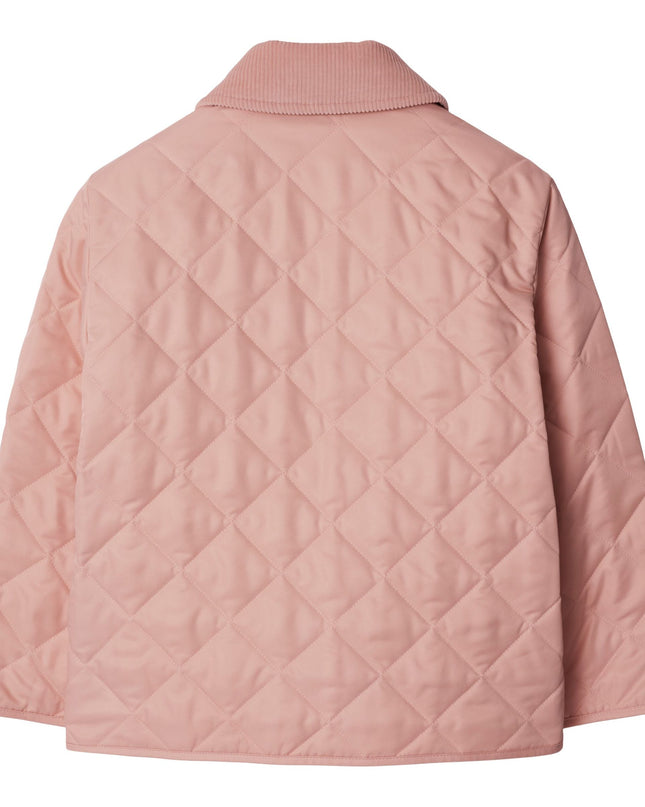 Kids Atelier-Burberry-Apricot-Pink Winter Coat
