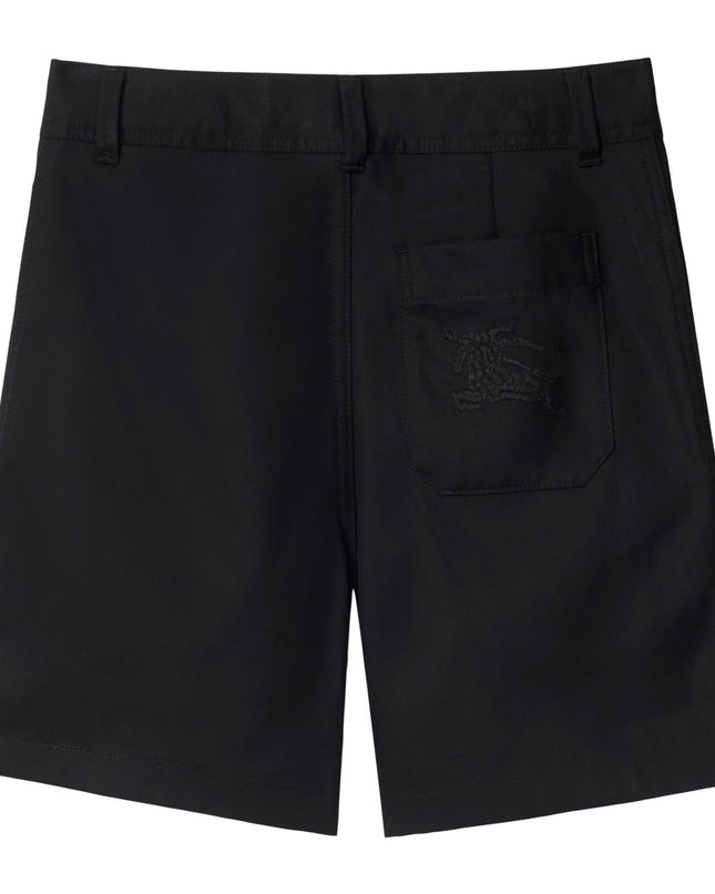 Kids Atelier-Burberry-Black Oscar Shorts