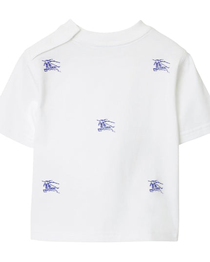 Kids Atelier-Burberry-White Cedar Accent Short Sleeve T-Shirt