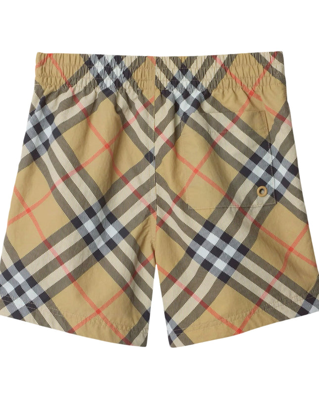 kidsatelier-burberry-Check-Swim-Shorts