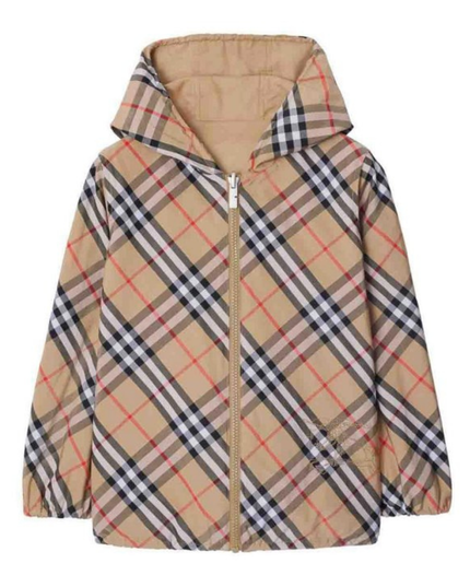 Kids Atelier-Burberry-Pattern Cotton Jacket