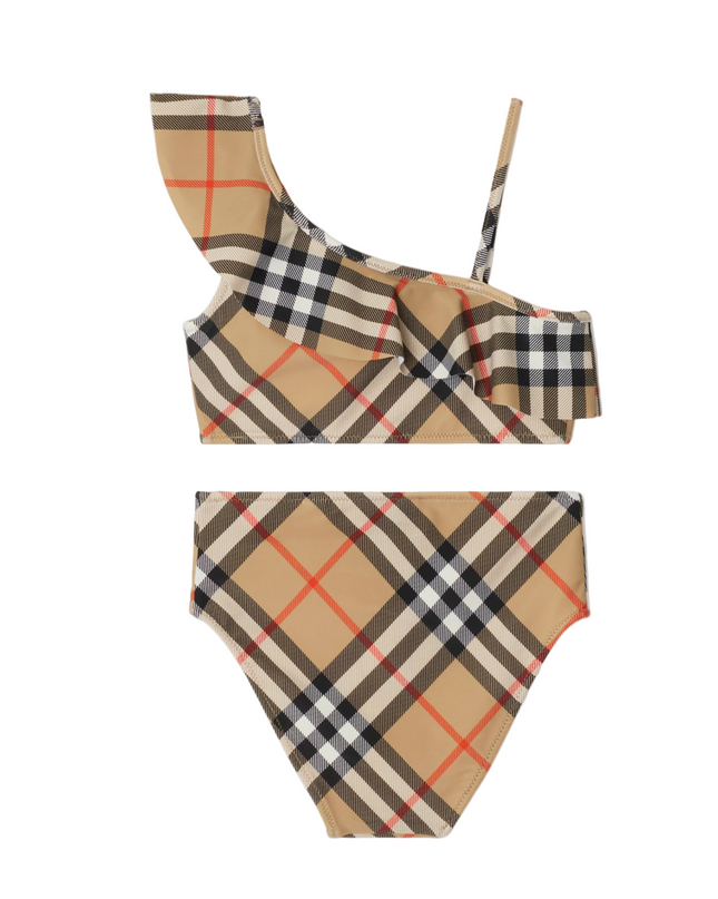 Kids Atelier-Burberry-Check Bikini