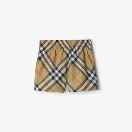 kidsatelier-burberry-Check-Swim-Shorts