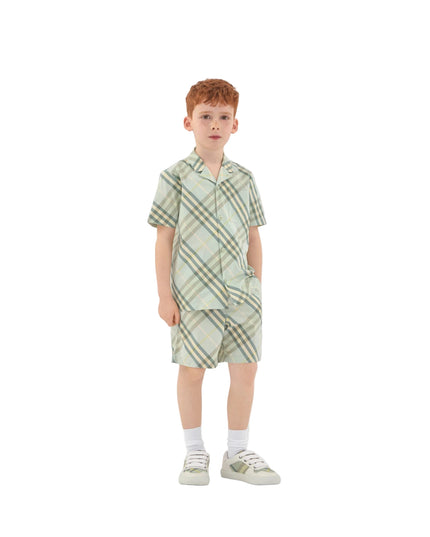 Kids Atelier Burberry Burberry-BREEZE IP CHECK-C:KB4 OSCAR B CHK:159218:C1788