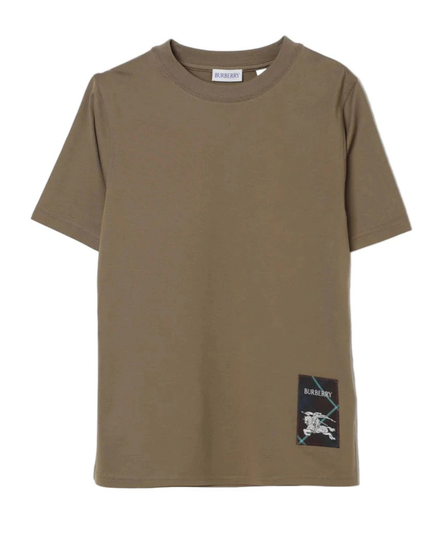 Kids Atelier-Burberry-Logo Tag T-Shirt