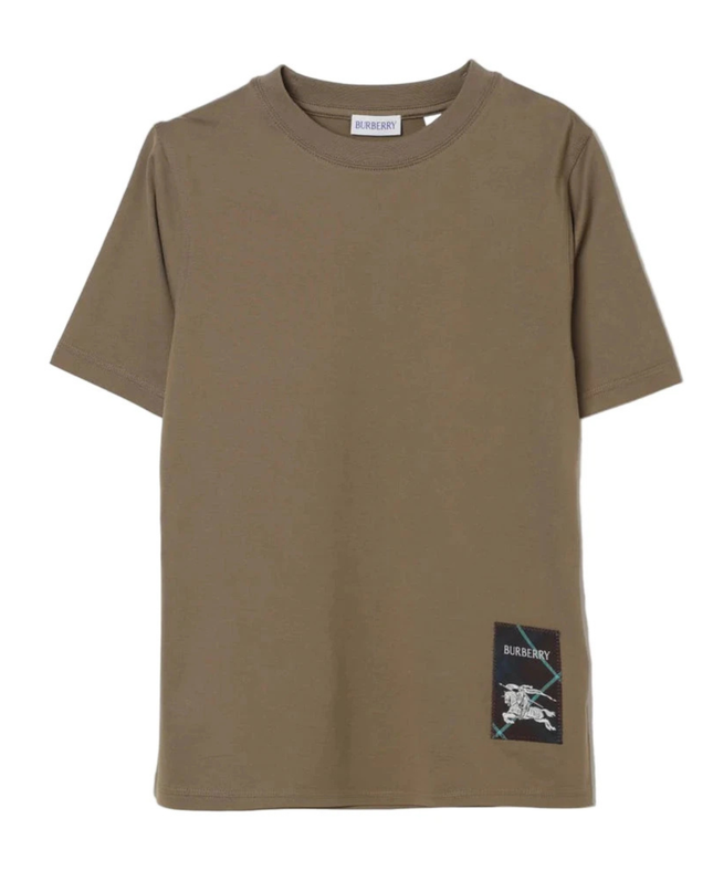 Kids Atelier-Burberry-Logo Tag T-Shirt