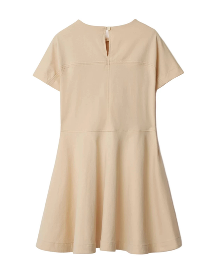 Kids Atelier-Burberry-Check Label Cotton Dress