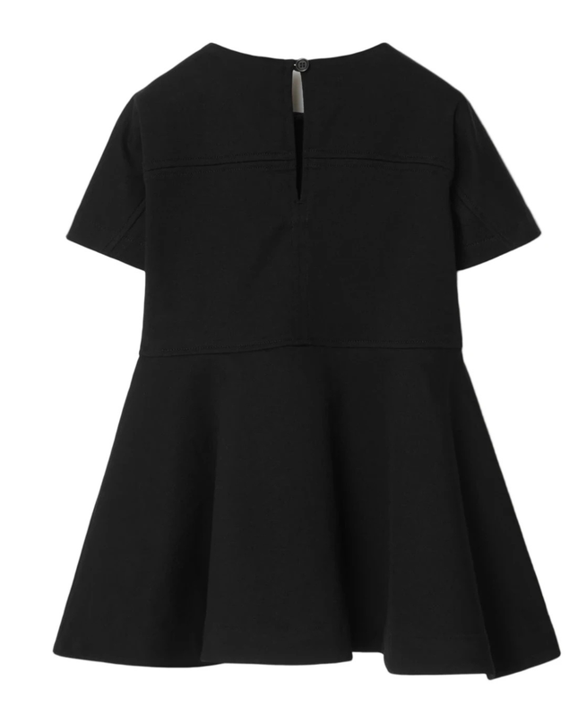 Kids Atelier-Burberry-Black Riley dress
