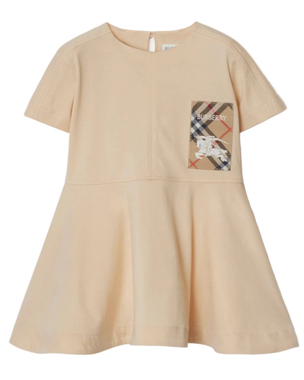 Kids Atelier-Burberry-Beige Riley Dress