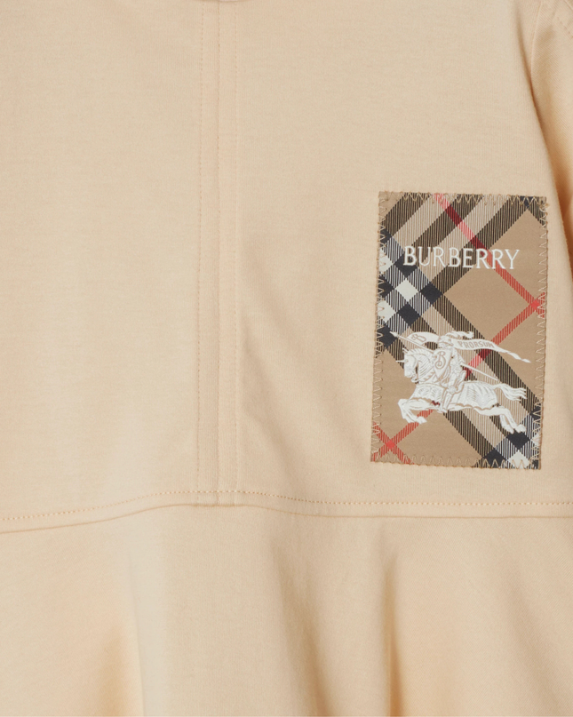 Kids Atelier-Burberry-Beige Riley Dress