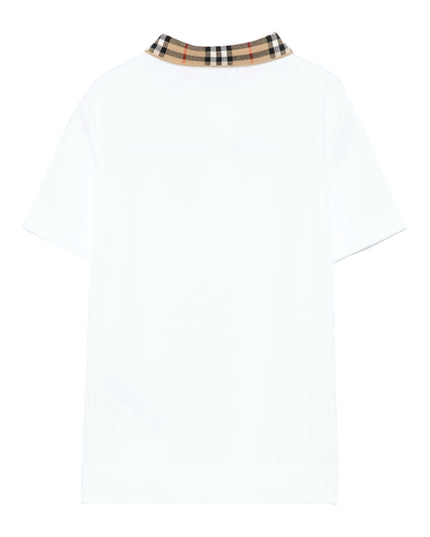 kidsatelier-burberry-Check-Collar-Cotton-Polo-Shirt