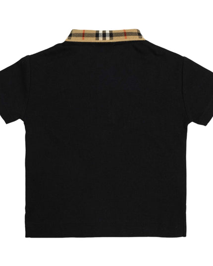 kidsatelier-burberry-Check-Collar-Cotton-Polo-Shirt