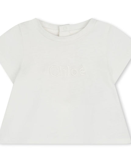 Kids Atelier-Chloe-Ivory Ruffled Outfit