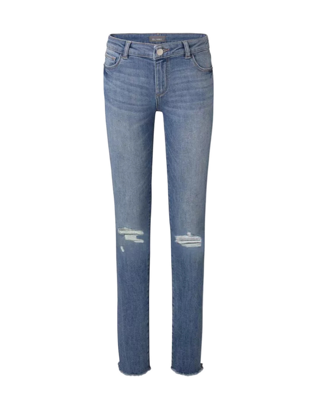 Kids Atelier-DL1961-Chloe Skinny Jeans Gulfstream