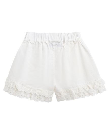 Beige Ruffle Bow Outfit Set