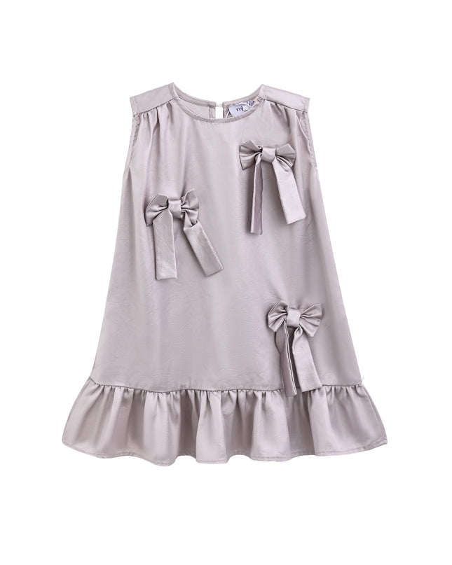 Purple Sofia Bow Dress