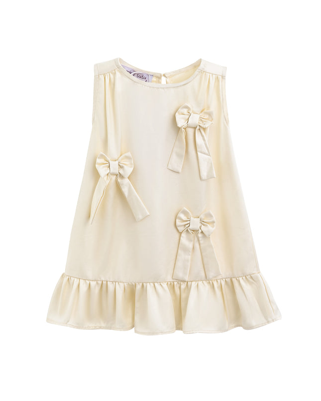 Ivory Sofia Bow Dress