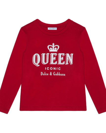 Kids Atelier-Dolce & Gabbana-Long Sleeves T-Shirt