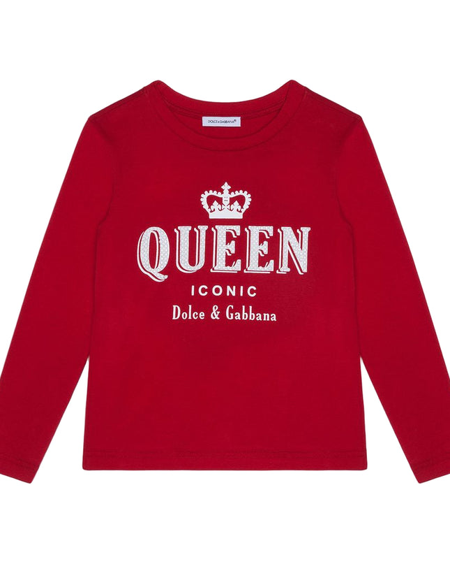 Kids Atelier-Dolce & Gabbana-Long Sleeves T-Shirt