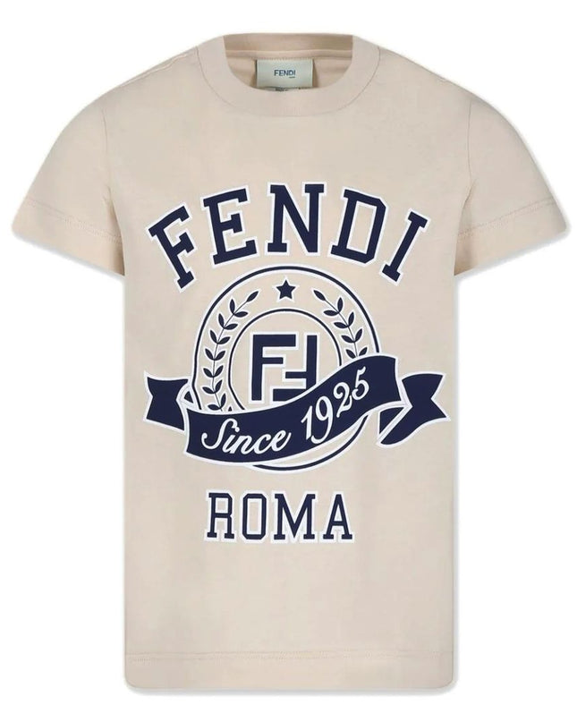 Beige Logo T-Shirt