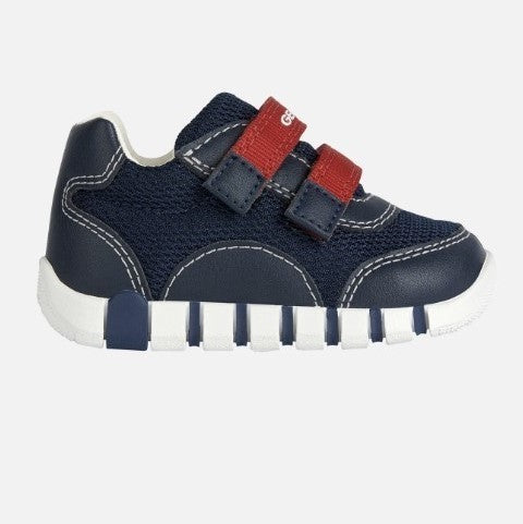 GEOX-B N.FLICK G. A - NAPPA+GBK PAT-B3555C-01454-C4002-NAVY