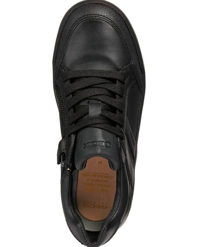 Kids Atelier-Geox-Black Arzach Velcro Sneaker