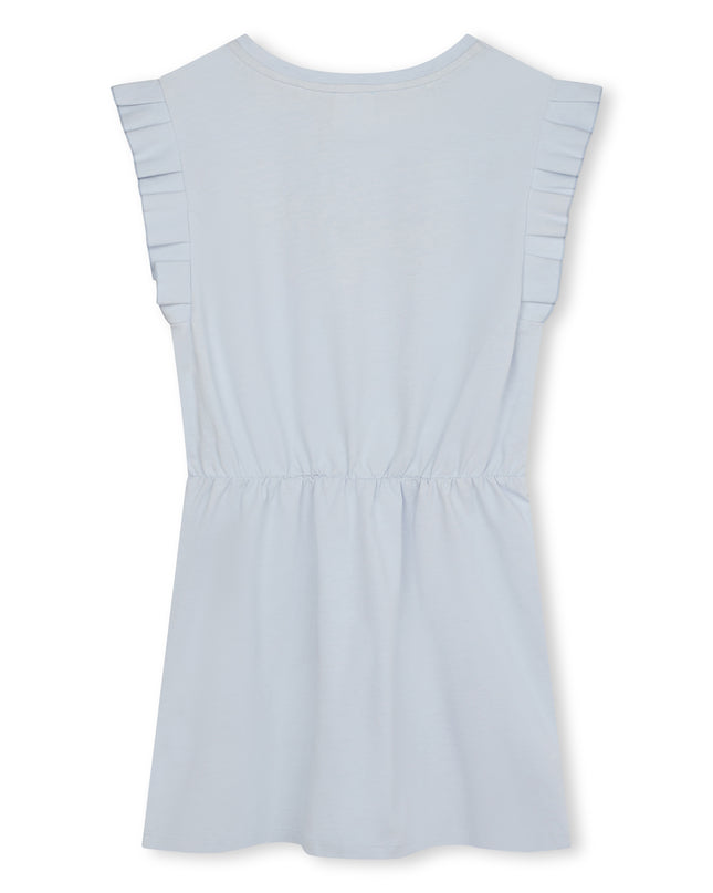 givenchy-h30046-771-kg-Pale Blue Flounced Dress