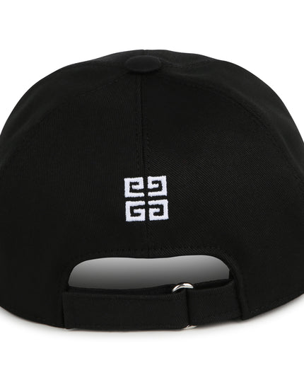 givenchy-h30091-09b-kb-Black Logo Cap