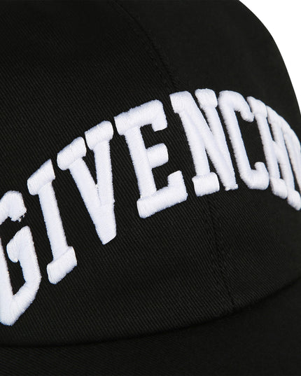 givenchy-h30091-09b-kb-Black Logo Cap
