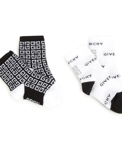 Black & White Logo Socks
