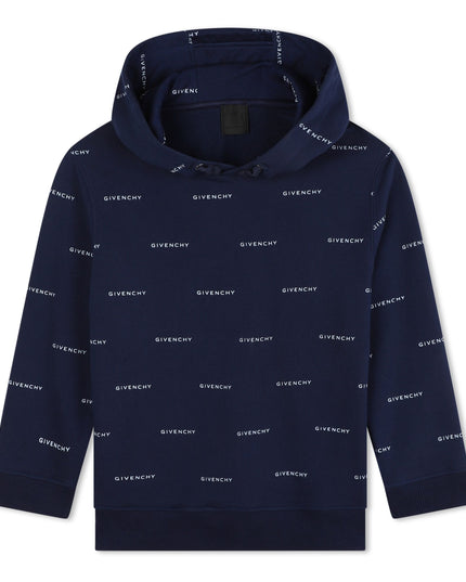 Navy Hooded Sweatshirt