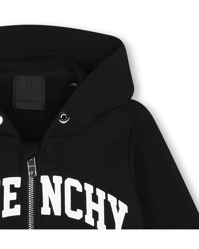 Black Cardigan Zip-Up Jacket