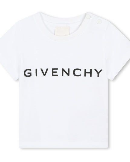 White Wide Logo T-Shirt