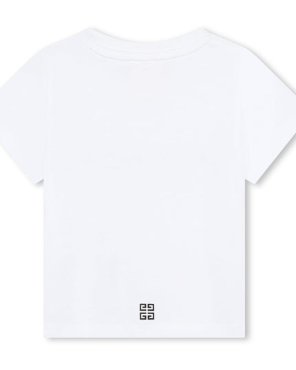 White Wide Logo T-Shirt