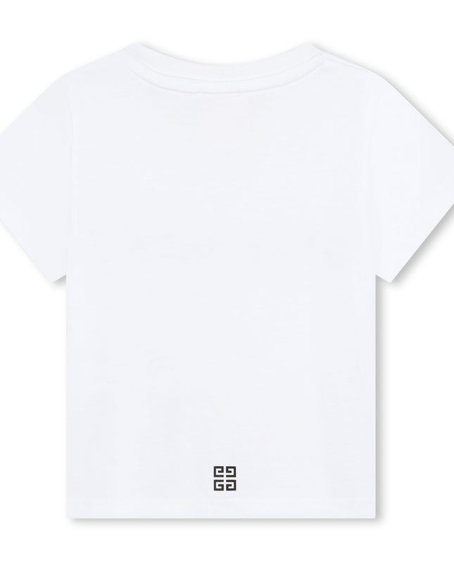 White Wide Logo T-Shirt