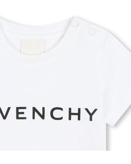 White Wide Logo T-Shirt