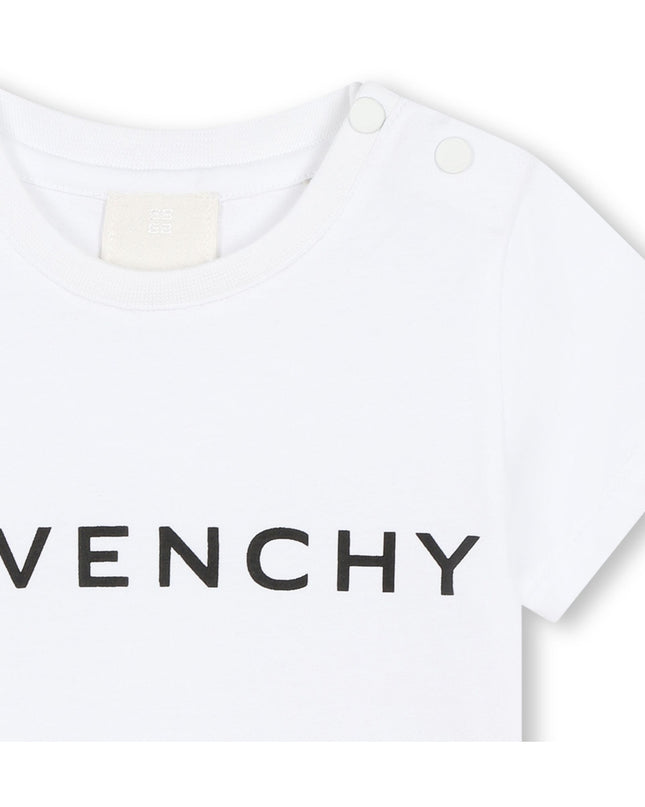 White Wide Logo T-Shirt