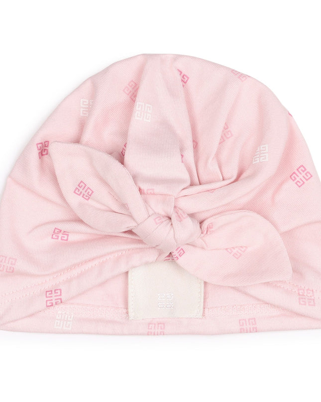 Pink Marshmallow Shirt Leggings and Hat Set