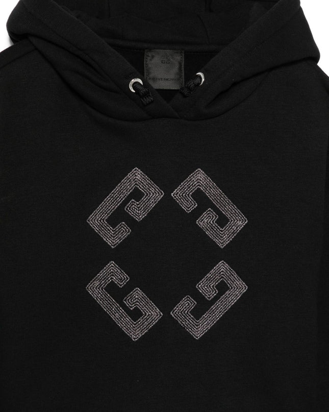 kidsatelier-givenchy-Black-Hooded-Sweatshirt-with-Rhinestones